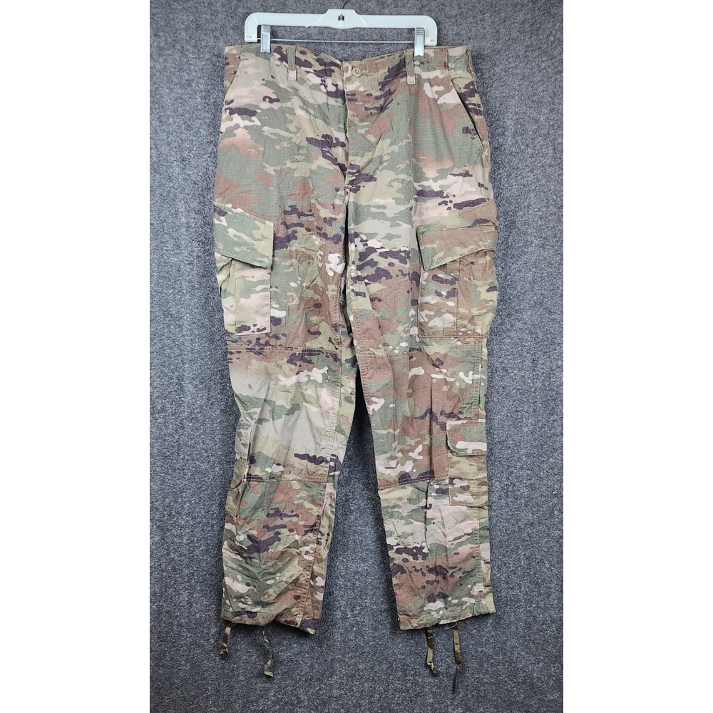 US Army Combat Trousers Mens L 36x33 OCP Multicam Fire Resistant Ripstop